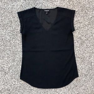 Express black blouse size XS